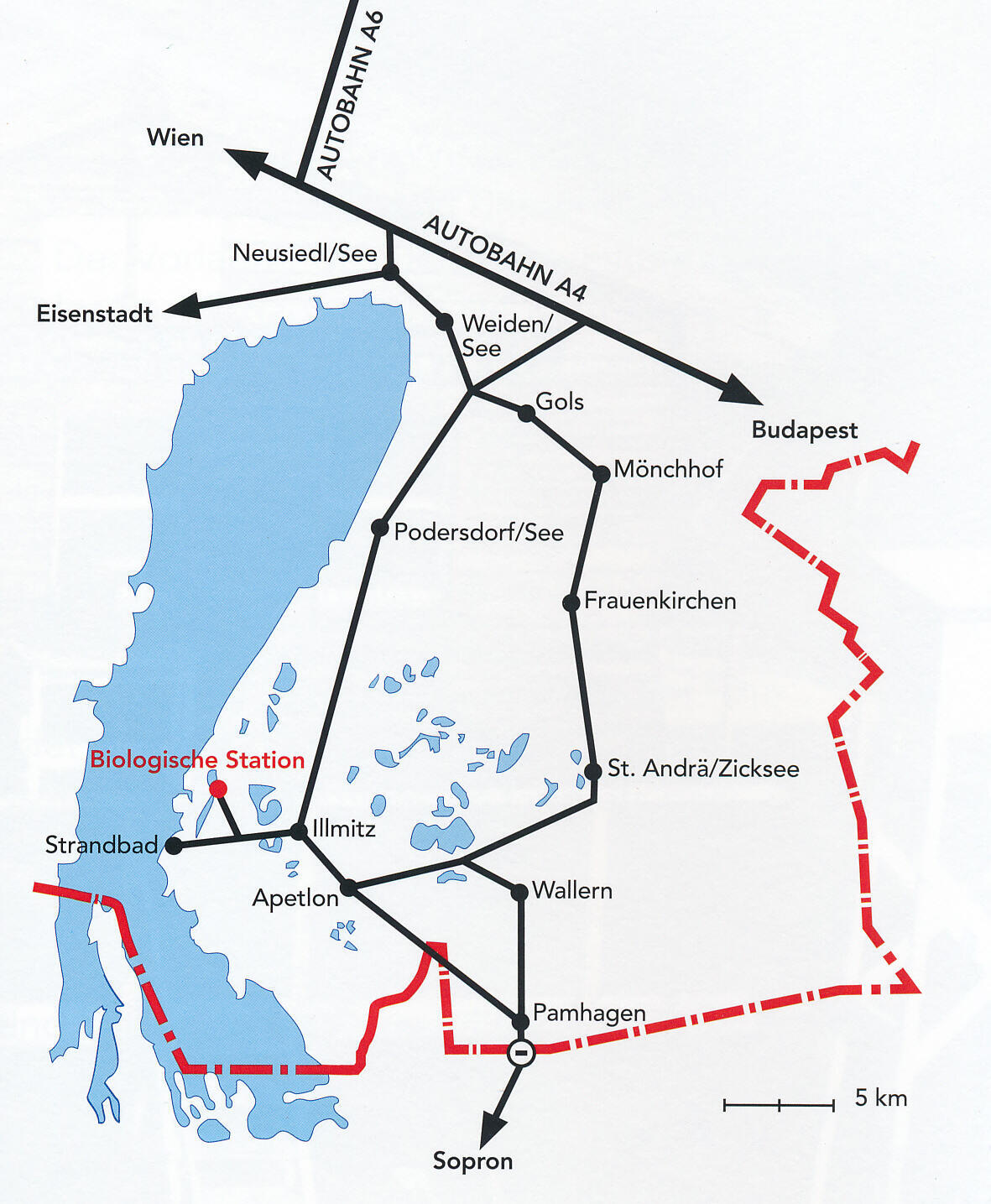 Verkehrsspinne Biologische Station