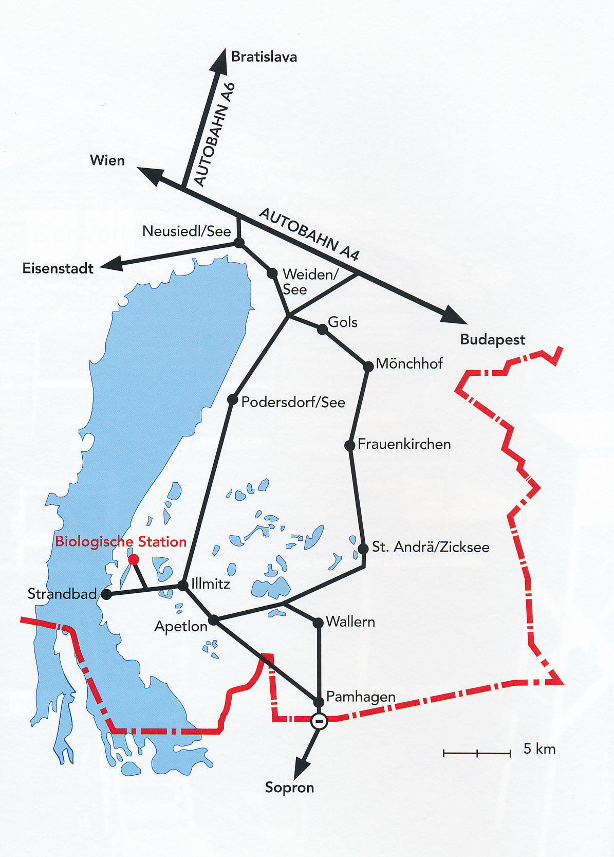 Verkehrsspinne Biologische Station